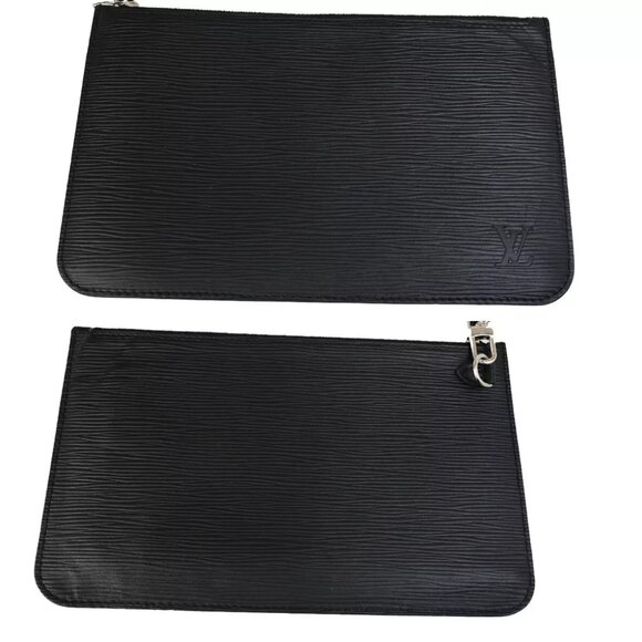 LOUIS VUITTON Neverfull MM Shoulder Tote Bag Epi Leather Black M40932 674RK774 - Picture 2 of 16